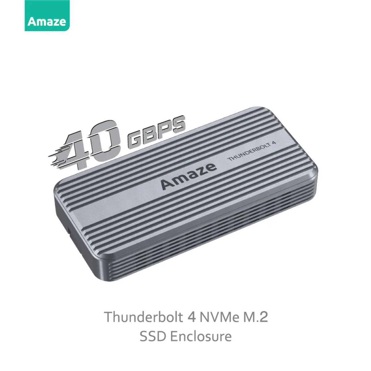 Amaze A227 Thunderbolt 4 NVMe M.2 SSD Enclosure – 40Gbps Price in Pakistan | Dynsol.pk
