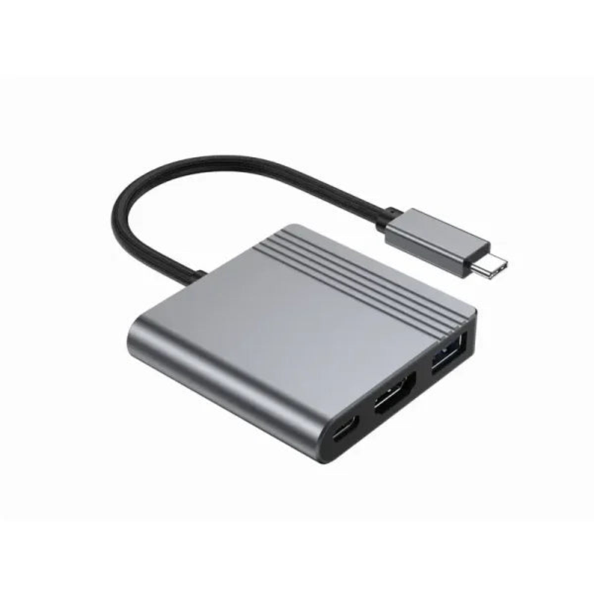 Amaze A320 3-in-1 Type‑C Multiport Alloy Hub Price In Pakistan | Dynsol.pk