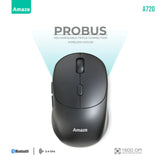 Amaze A720 ProBus Rechargeable Triple Connection Wireless Mouse | Best Price in Pakistan | Dynsol.pk - dynsol