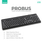 Amaze A732 ProBus Super Smooth Wired Keyboard – Black | Best Price in Pakistan | Dynsol.pk - dynsol