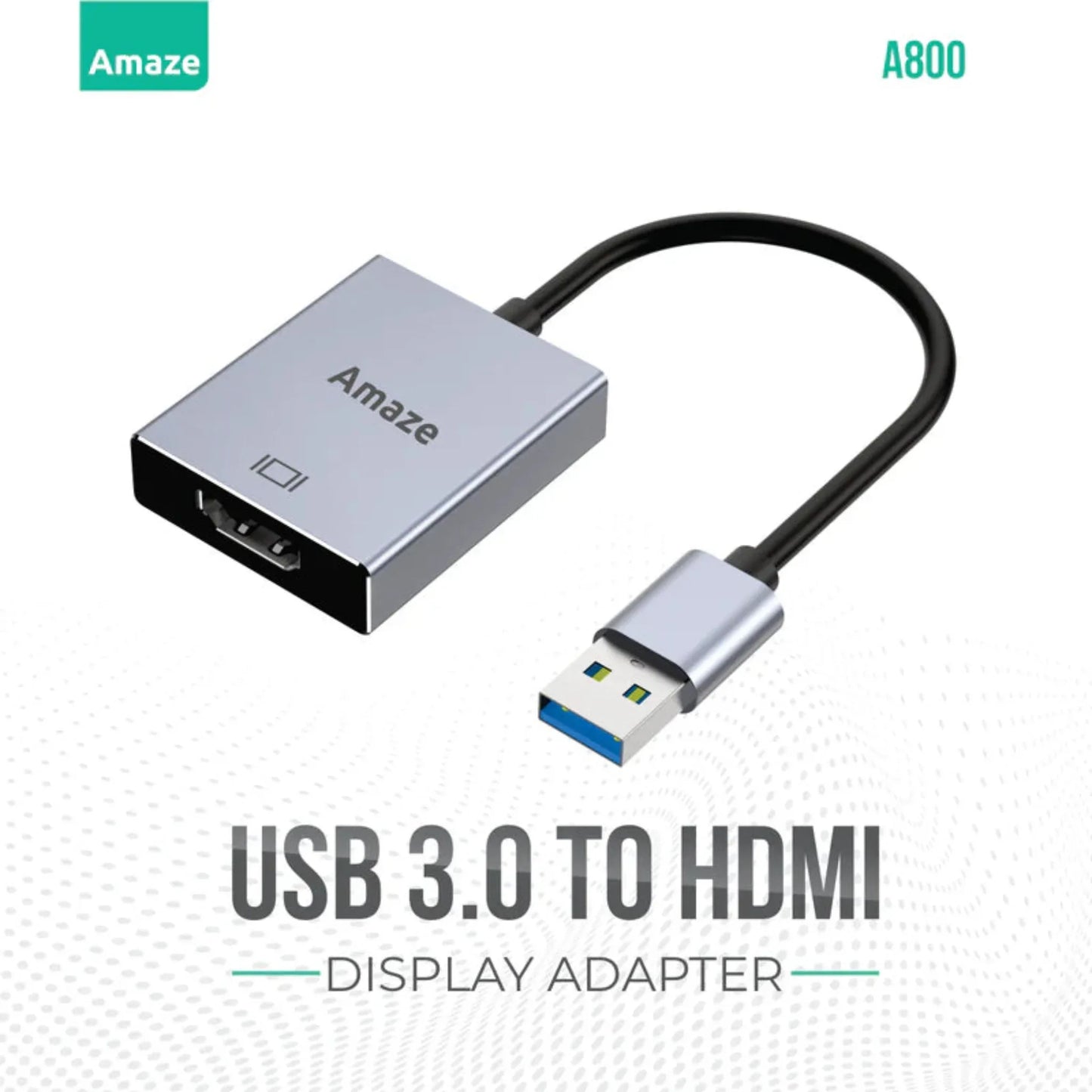Amaze A800 USB 3.0 to HDMI Display Adapter Price in Pakistan | Dynsol.pk - dynsol