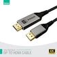 Amaze A815 DP to HDMI Braided Cable 4K@60Hz – 2M | Best Price in Pakistan | Dynsol.pk - dynsol