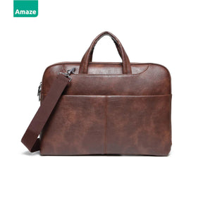 Amaze A920 Office Mate High Quality Synthetic Leather Bag 13/14/15/16 –  Brown | Best Price in Pakistan | Dynsol.pk
