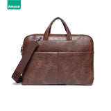 Amaze A920 Office Mate High Quality Synthetic Leather Bag 13/14/15/16 –  Brown | Best Price in Pakistan | Dynsol.pk
