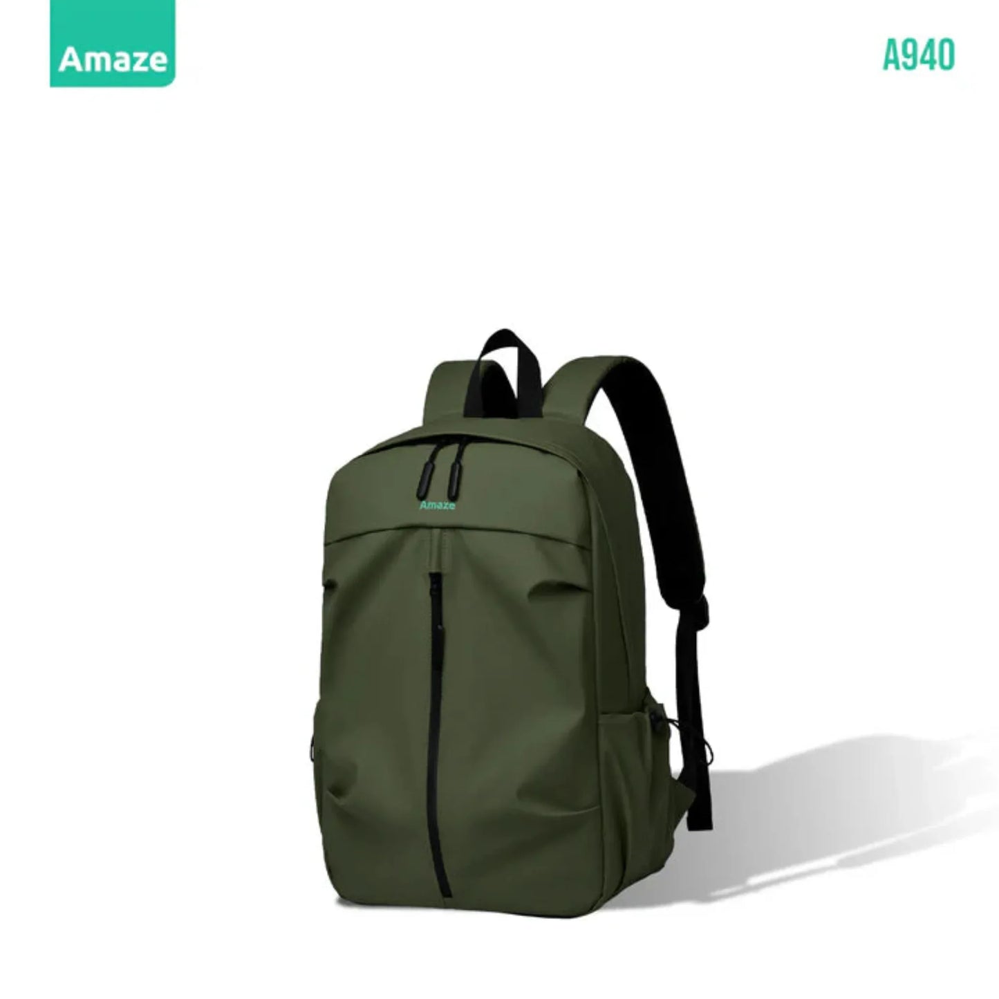 Amaze A940 Workie Synthetic Fiber Laptop Backpack – Black/Grey/Green/Blue | Best Price in Pakistan | Dynsol.pk - dynsol