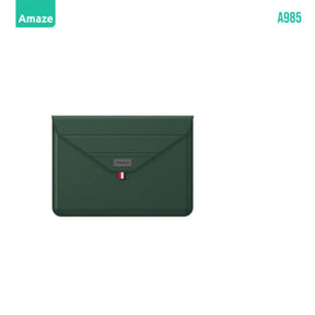 Amaze A985 Slim Shield Premium Laptop Sleeve 13/14/15/16 – Navy Blue, Grey, Green, Black | Best Price in Pakistan | Dynsol.pk