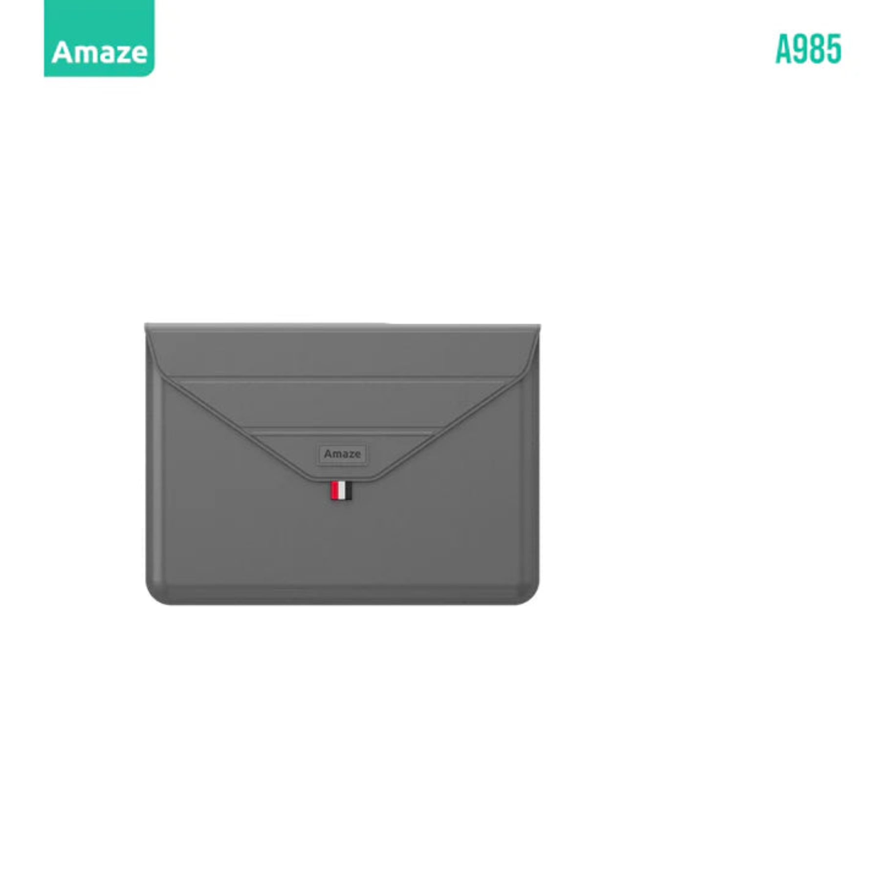 Amaze A985 Slim Shield Premium Laptop Sleeve 13/14/15/16 – Navy Blue, Grey, Green, Black | Best Price in Pakistan | Dynsol.pk