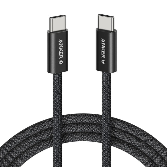 Anker Zolo Type‑C to Type‑C 240W Braided Fast Charging Data Cable 1.5m – Price in Pakistan | dynsol.pk - dynsol