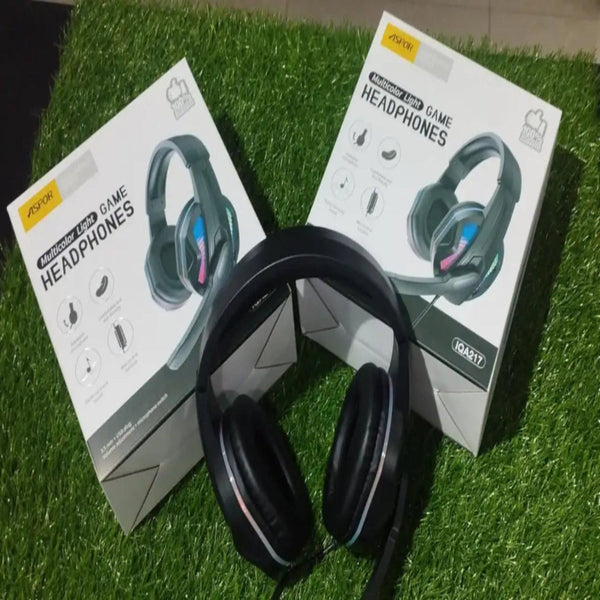 Aspor A217 Wired RGB Gaming Headphones Best Price in Pakistan | dynsol.pk