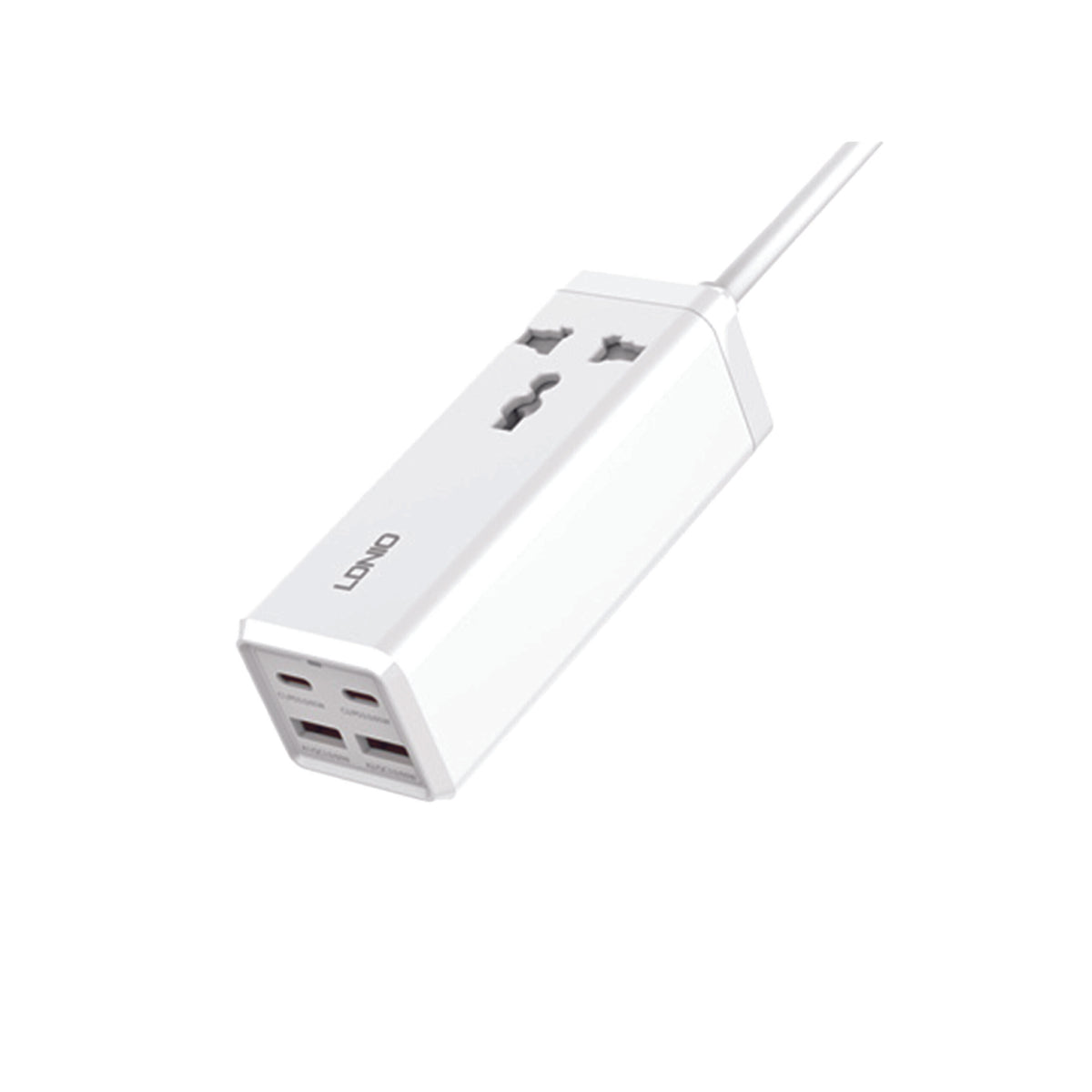 LDNIO SC1418-EU Plug 65W GaN Multifunction Universal Power Adapter