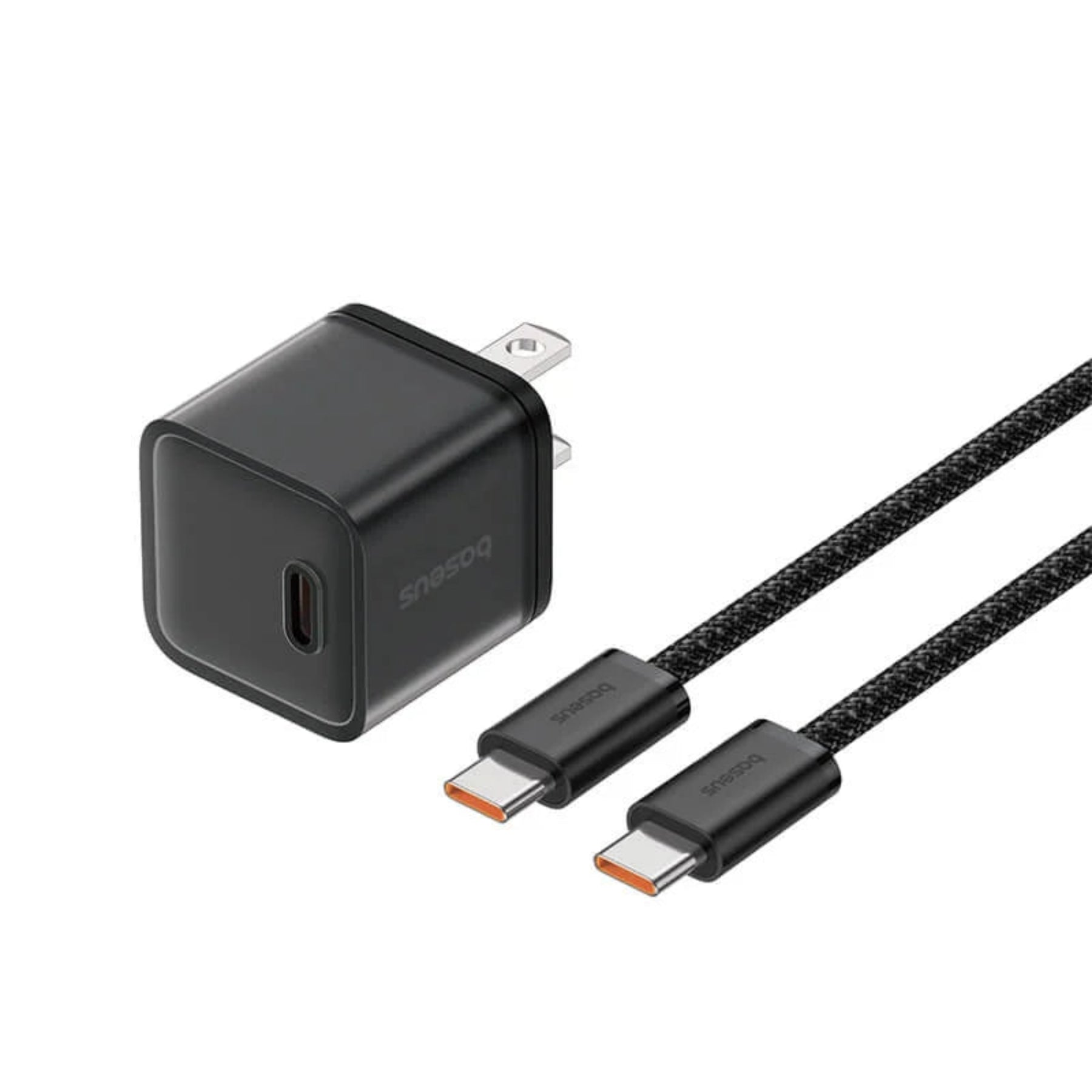 BASEUS GaN5S Fast Charger 1C 20W US (With Dynamic USB-C to USB-C Cable) Best Price in Pakistan | dynsol.pk