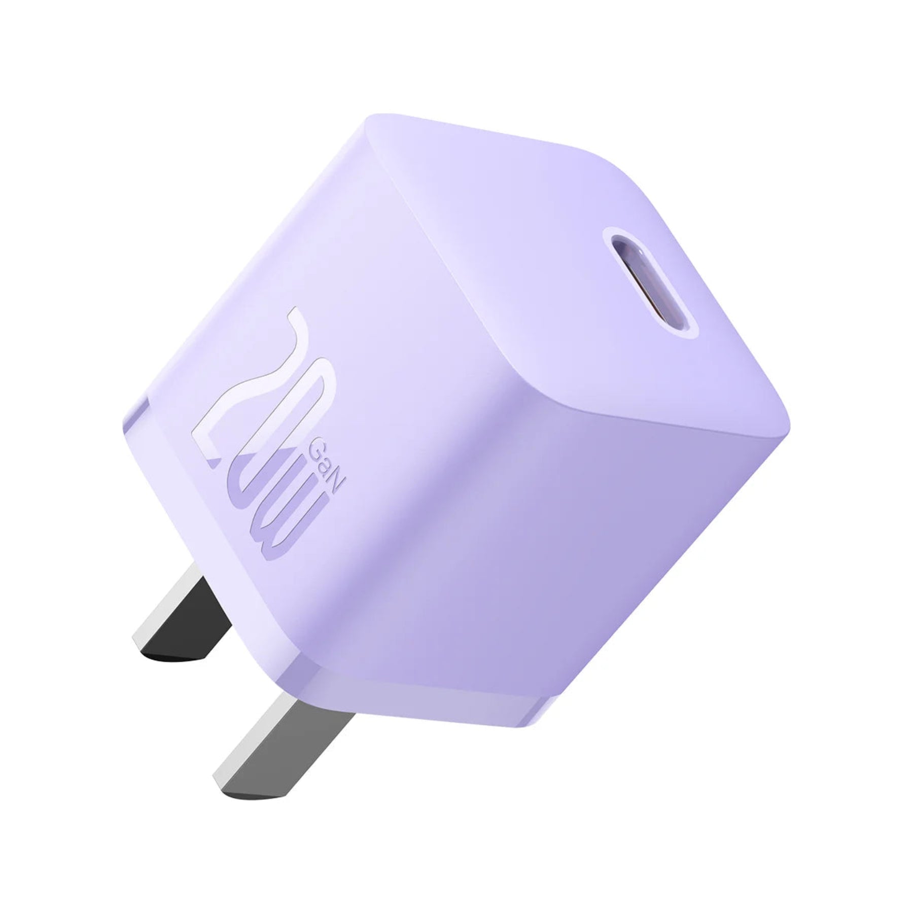 BASEUS GaN5 Fast Charger 1C 20W CN (Mini) – Black / Purple / White | Price in Pakistan