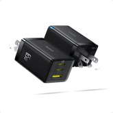 BASEUS GaN5 Pro Fast Charger 2C+U 65W US – Pack of 2 (Cluster Black) | Price in Pakistan