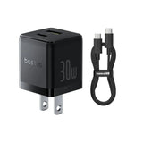 BASEUS Palm Fast Charger 1C 30W US (With USB-C to USB-C Cable) Best Price in Pakistan | dynsol.pk - dynsol