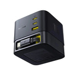 BASEUS Super GaN Desktop Charger with Retractable Cable – 100W (3C + U) EU, Cosmic Black | Price in Pakistan | Dynsol.pk - dynsol