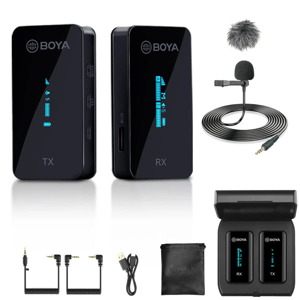 BOYA BY-XM6-S1 Wireless Lavalier Microphone System – Best Price in Pakistan | Dynsol.pk - dynsol