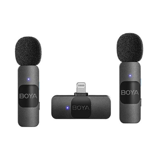 BOYA V2 Wireless Mic Dual Lightning – Best Price in Pakistan | Dynsol.pk - dynsol