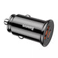 Baseus 30w Car Charger With USB + Type C Port