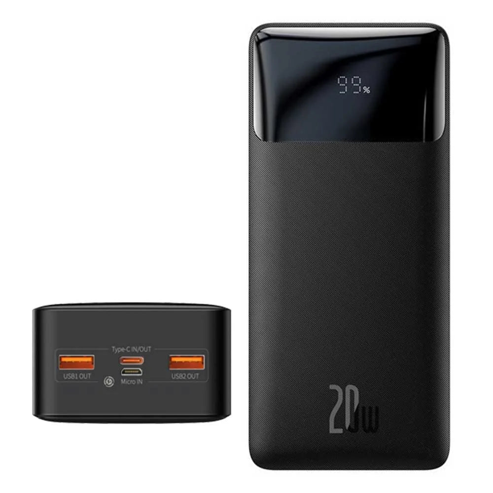 Baseus 20W 30000mAh Bipow Digital Display Power bank