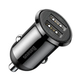 Baseus Grain Dual USB Car Charger 4.8A