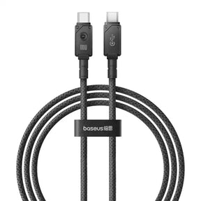 Baseus Unbreakable Series Fast Charging Data Cable Type-C to Type 100W Cluster Black 1M