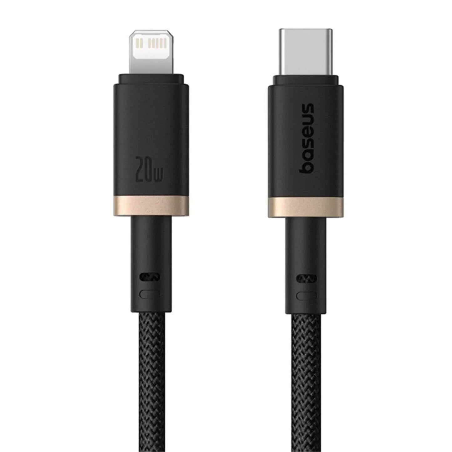 BASEUS DURA Series Fast Charging Cable Type-C to iP – 20W (1M / 2M) - dynsol