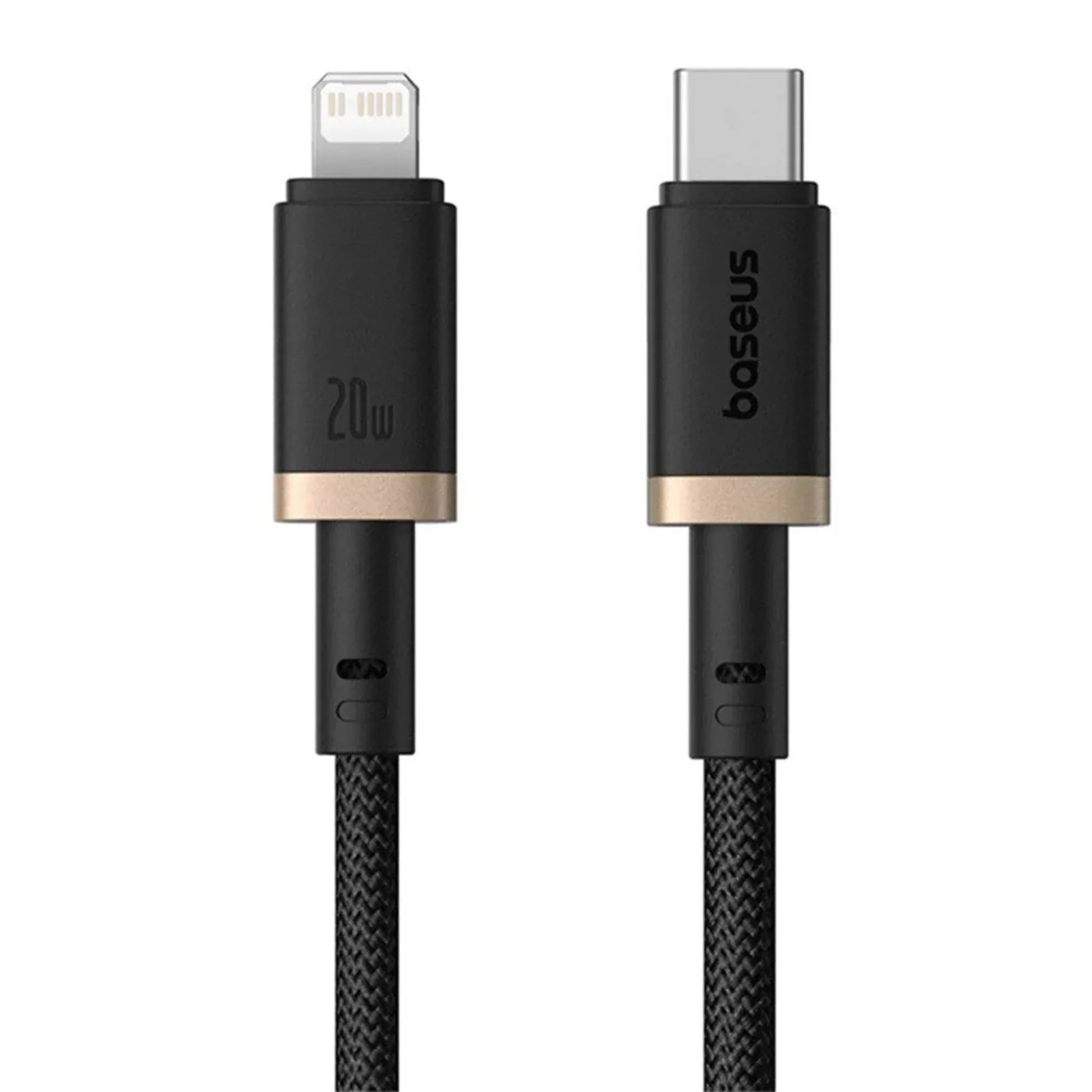 BASEUS DURA Series Fast Charging Cable Type-C to iP – 20W (1M / 2M) - dynsol