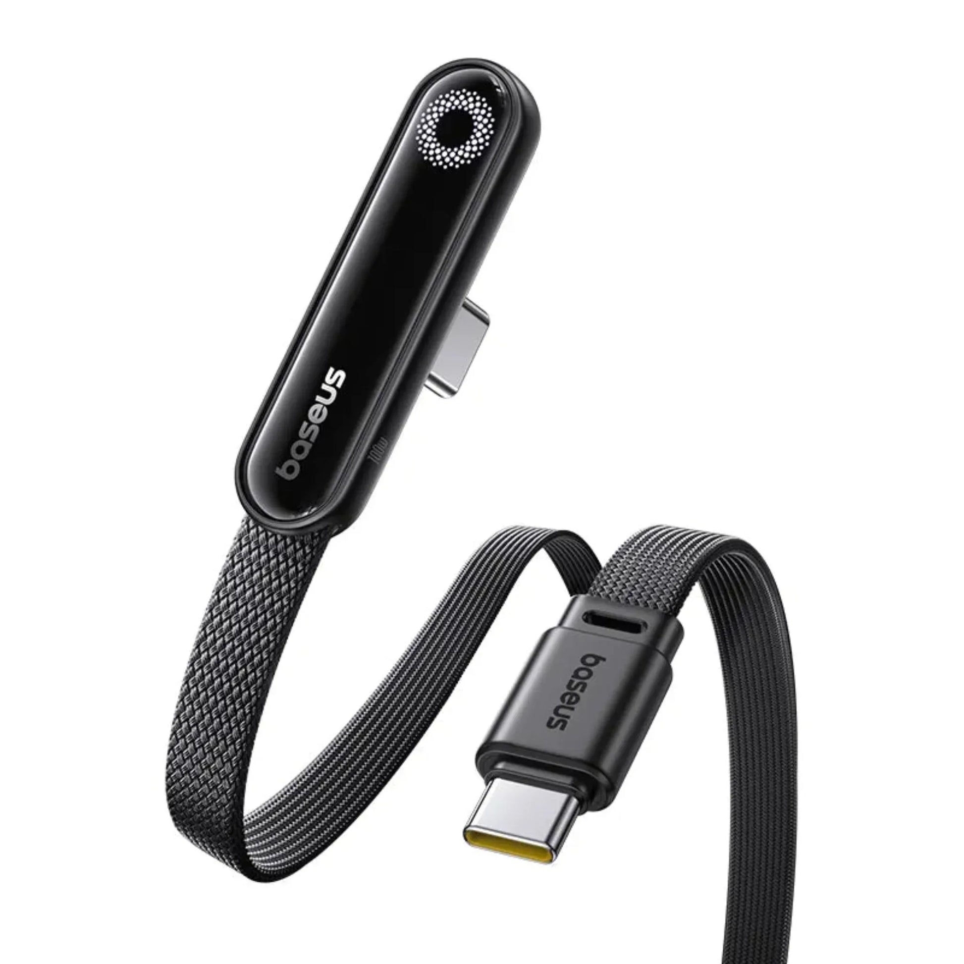 BASEUS MVP 3 Fast Charging Cable USB-C to USB-C – 100W, 2M (Cosmic Black) - dynsol