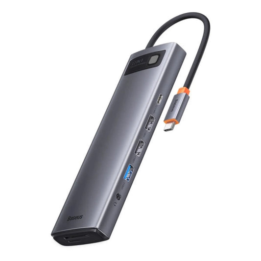 Baseus Metal Gleam 12-in-1 Type-C Hub Docking Station Price in Pakistan - dynsol
