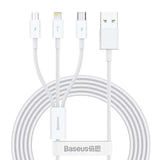 Baseus Superior Series USB to M+L+C 3.5A 1.5M Cable – Best Price in Pakistan | Dynsol.pkl - dynsol