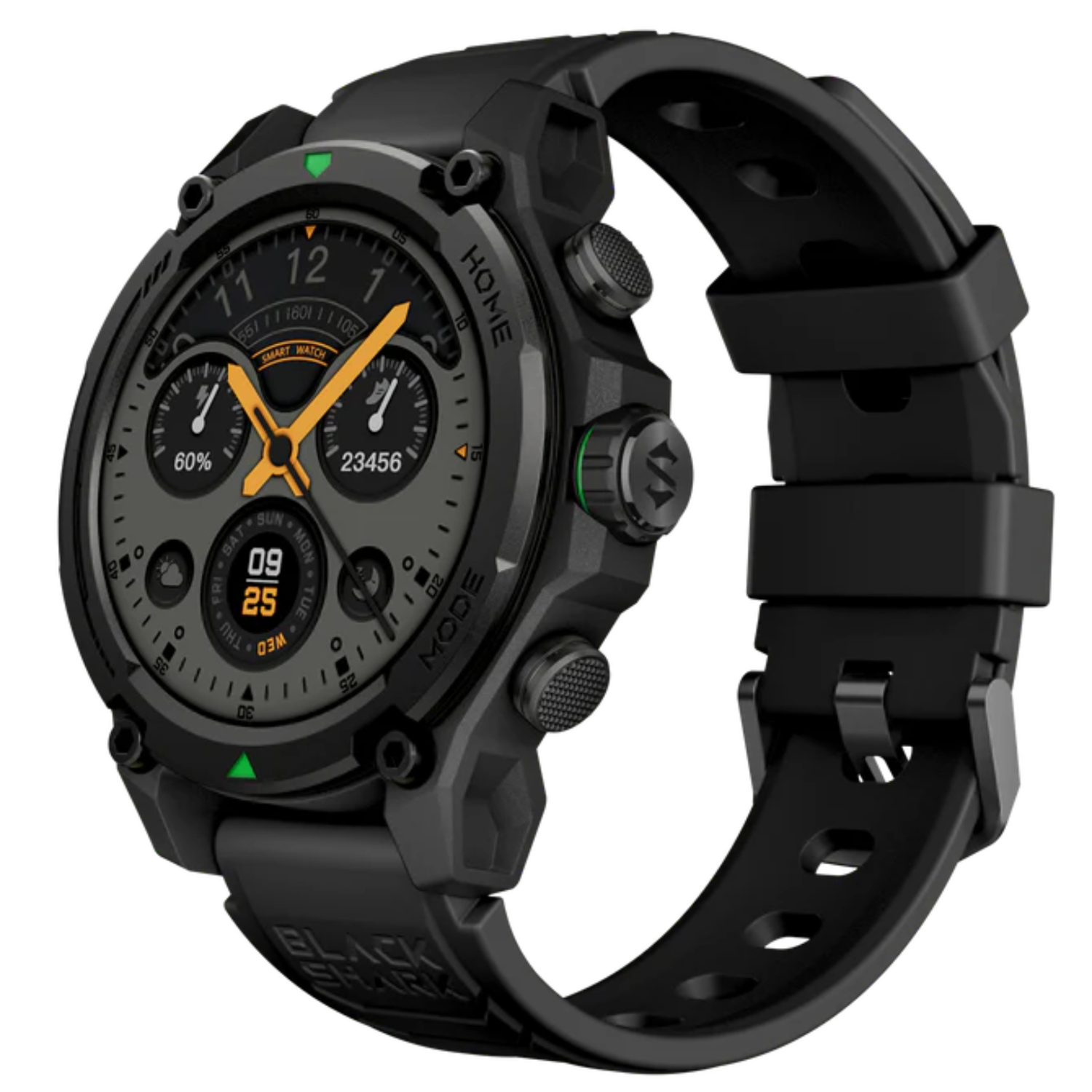 Black Shark GS3 Smart Watch Black/Green Price in Pakistan | Dynsol.pk