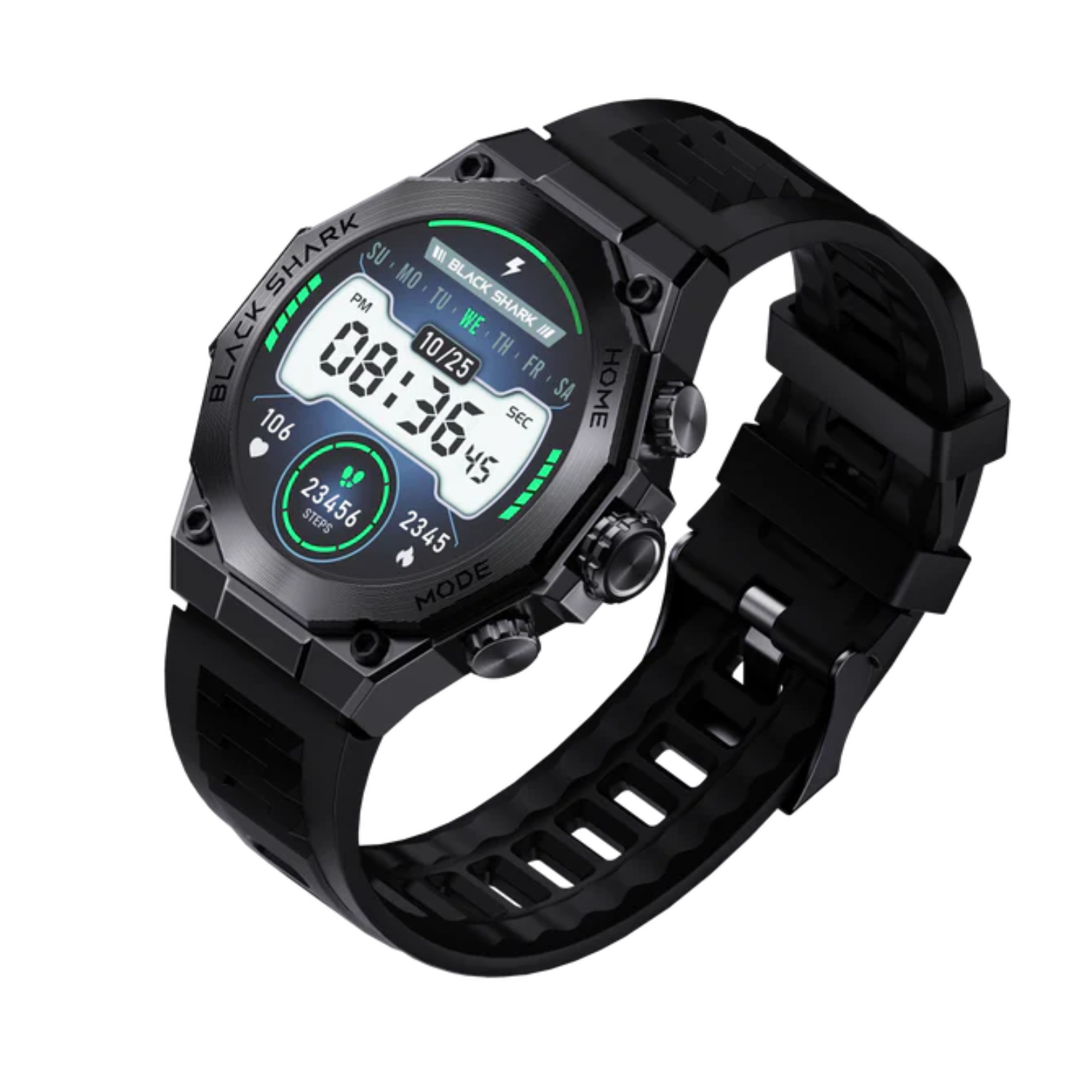 Black Shark S1 Pro Smartwatch – Blue / Black | Best Price in Pakistan | Dynsol.pk