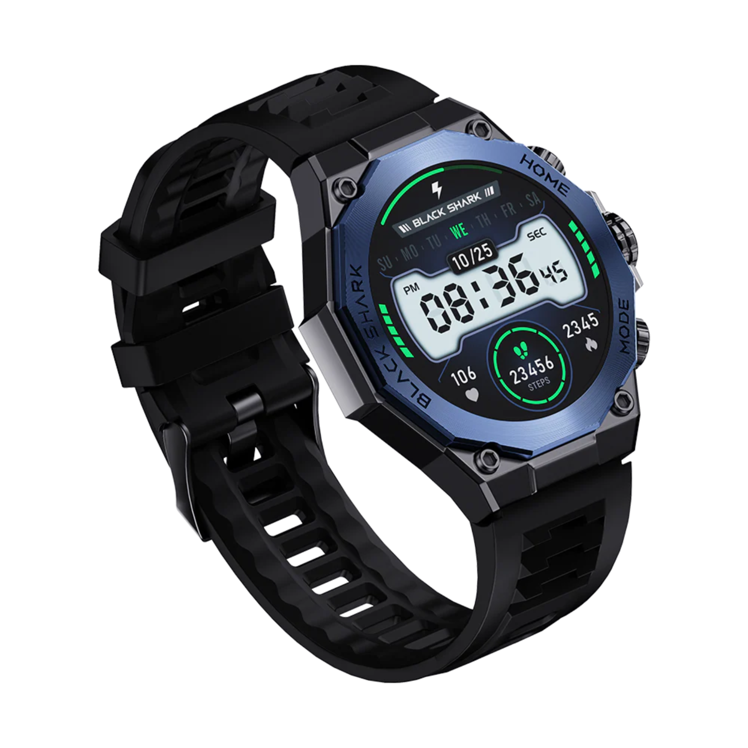 Black Shark S1 Pro Smartwatch – Blue / Black | Best Price in Pakistan | Dynsol.pk