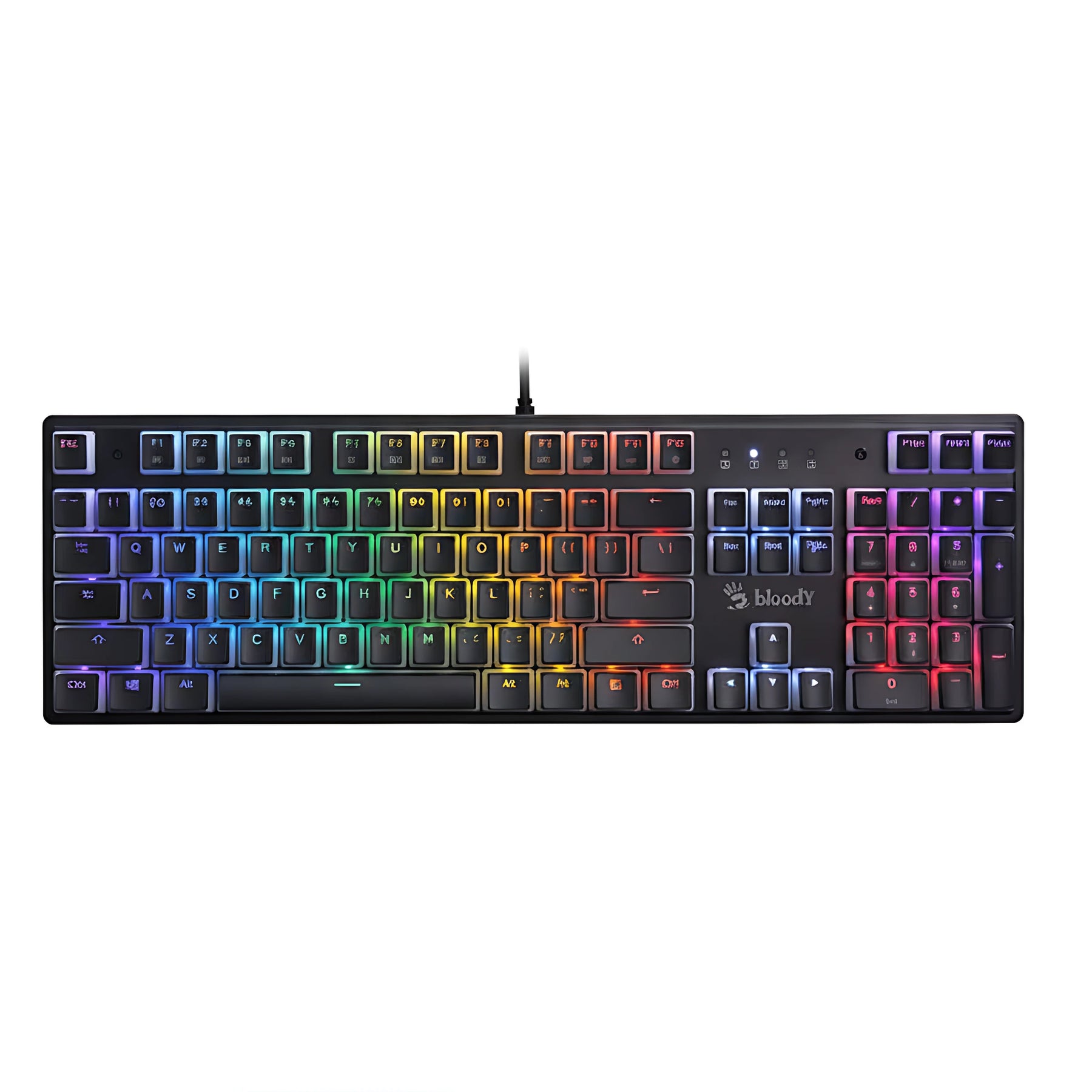 Bloody Gaming S520N Pudding Black Mecha-Like Keyboard Price in Pakistan | Dynsol.pk