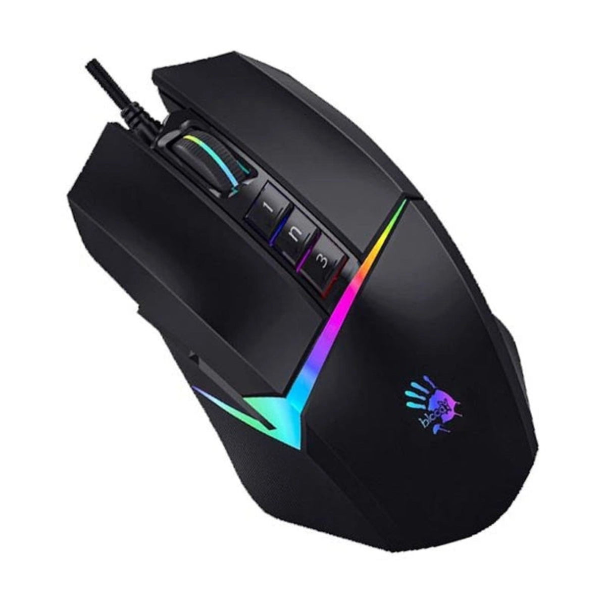 Bloody W60 Max Gaming Mouse Black Price in Pakistan | Dynsol.pk