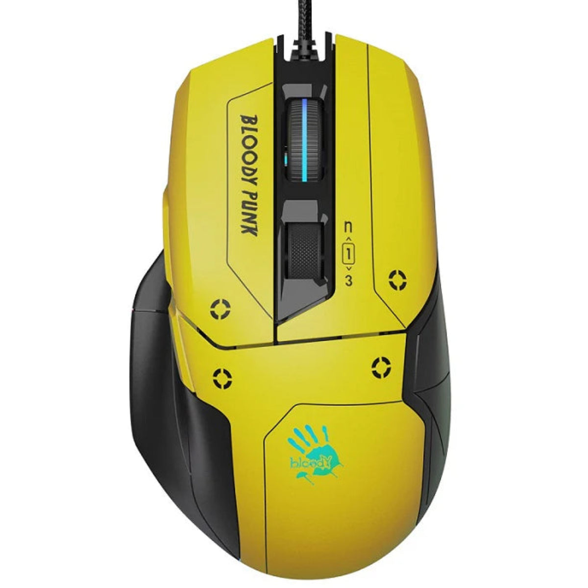 Bloody W70 Max Gaming Mouse Punk Yellow Price in Pakistan | Dynsol.pk