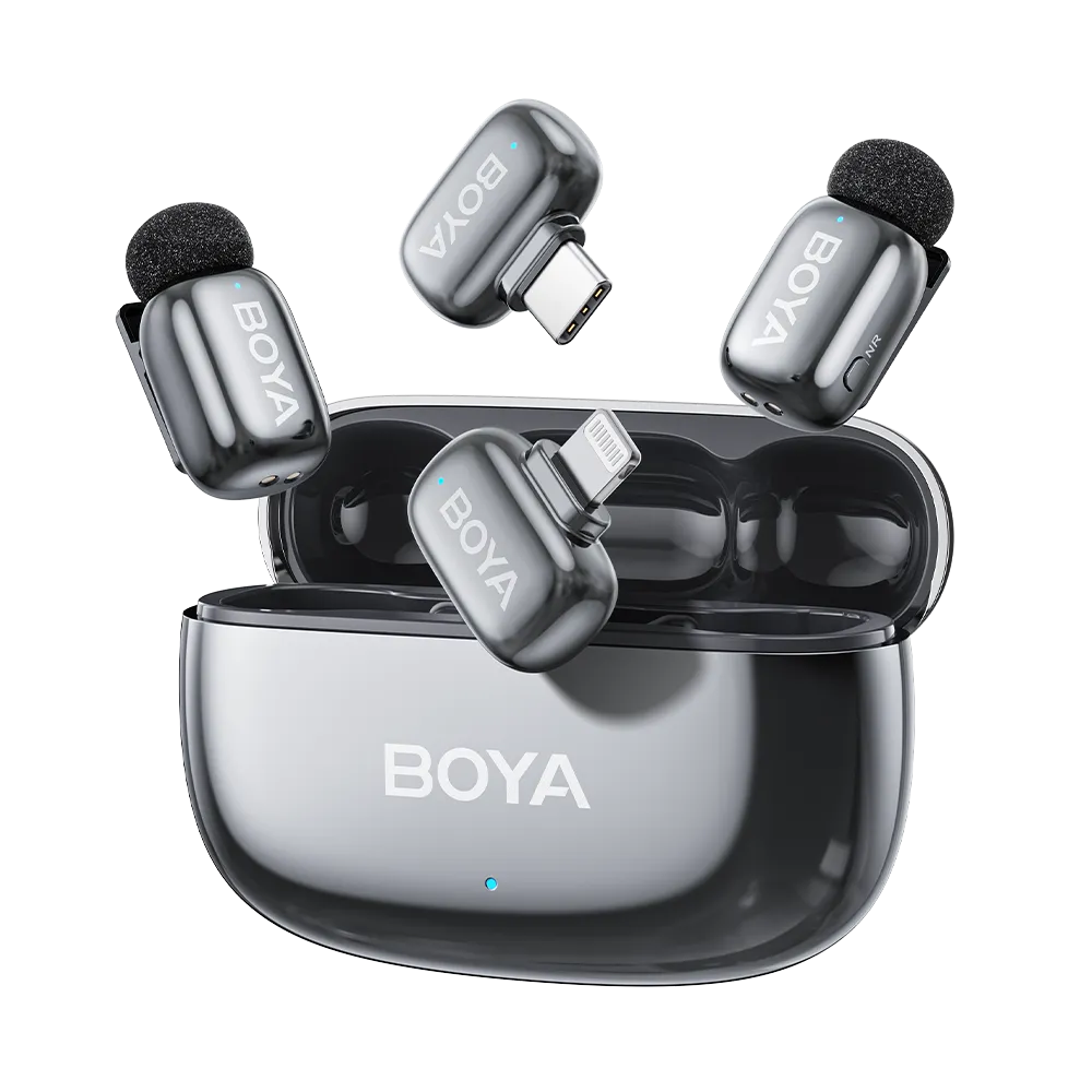 Boya Mini 2 - 01 ( Type c & Lightning )  Dual + Powerbank Price in pakistan | dynsol.pk