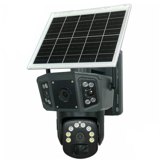 CA-WC013 Solar Outdoor 8MP Dual Lens Camera Pan Tilt PIR Motion Detection with V380 Pro App Price in Pakistan | Dynsol.pk - dynsol