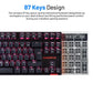 COOLERPLUS CPK-M450 RGB Mechanical Gaming Keyboard With 87 Keys - dynsol