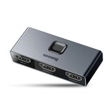 Baseus Matrix HDMI Switcher 4K HD 2-In-1 Convertor Multi Hub - dynsol