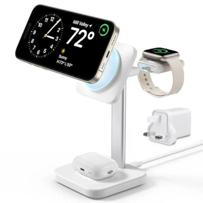 ESR Q12 3-in-1 Wireless Charger Stand with MagSafe Price in Pakistan | Dynsol.pk - dynsol