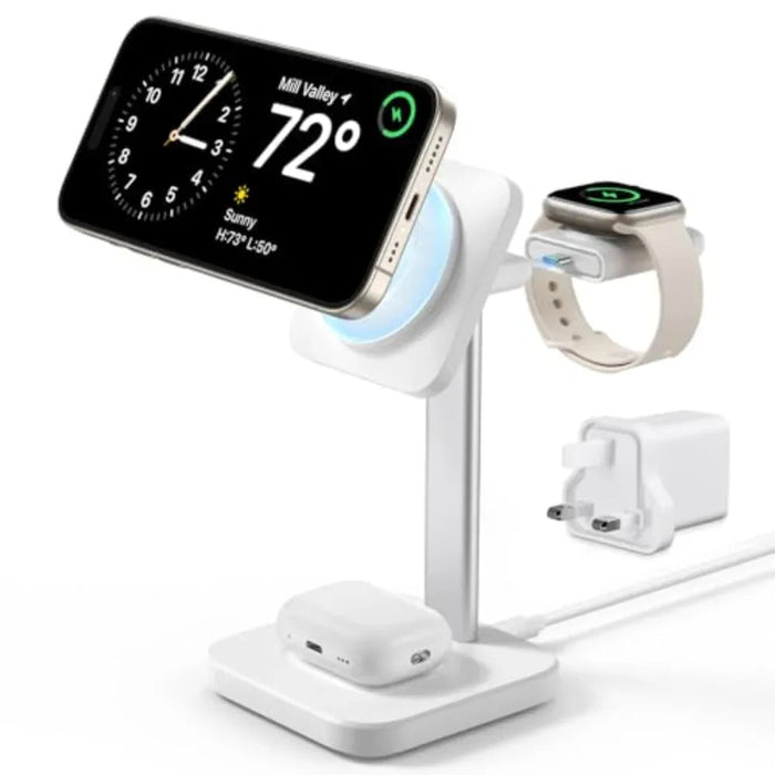 ESR Q12 3-in-1 Wireless Charger Stand with MagSafe Price in Pakistan | Dynsol.pk - dynsol