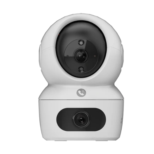 The EZVIZ H7c Dual 2K+ & Dual-Lens Pan Tilt Wi-Fi Camera is a security camera designed for convenient and flexible monitoring.