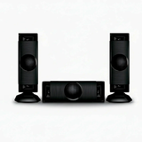 Faster E50 Theater Jet Speakers – 70W Rated Output, 6.5-Inch Bass Driver, AC-Powered Audio
