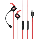 Faster GH-1C Type-C Gaming Handsfree – 10mm Drivers, Detachable Mic, Type-C Audio