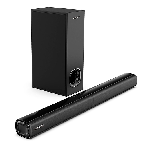 Faster XB 7000 Soundbar 2.1 Speaker – 80W Audio, 2.1 Channels, HDMI ARC and Optical