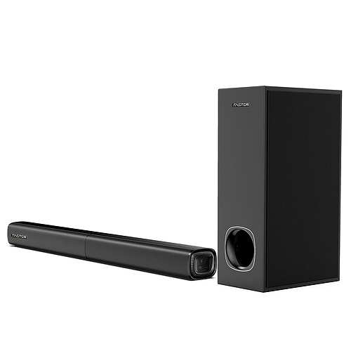 Faster XB 7000 Soundbar 2.1 Speaker – 80W Audio, 2.1 Channels, HDMI ARC and Optical