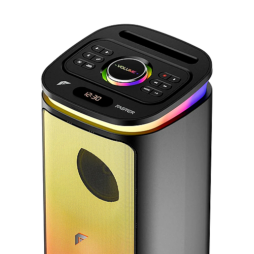 Faster X500 Bash Beat Speaker – 30W Audio, Dual 4-Inch Woofers, 4500mAh Battery