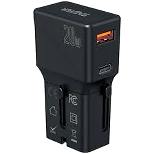 Faster FUC-670 Dock Travel Multiple Plug – 20W PD Charging, USB-A + USB-C