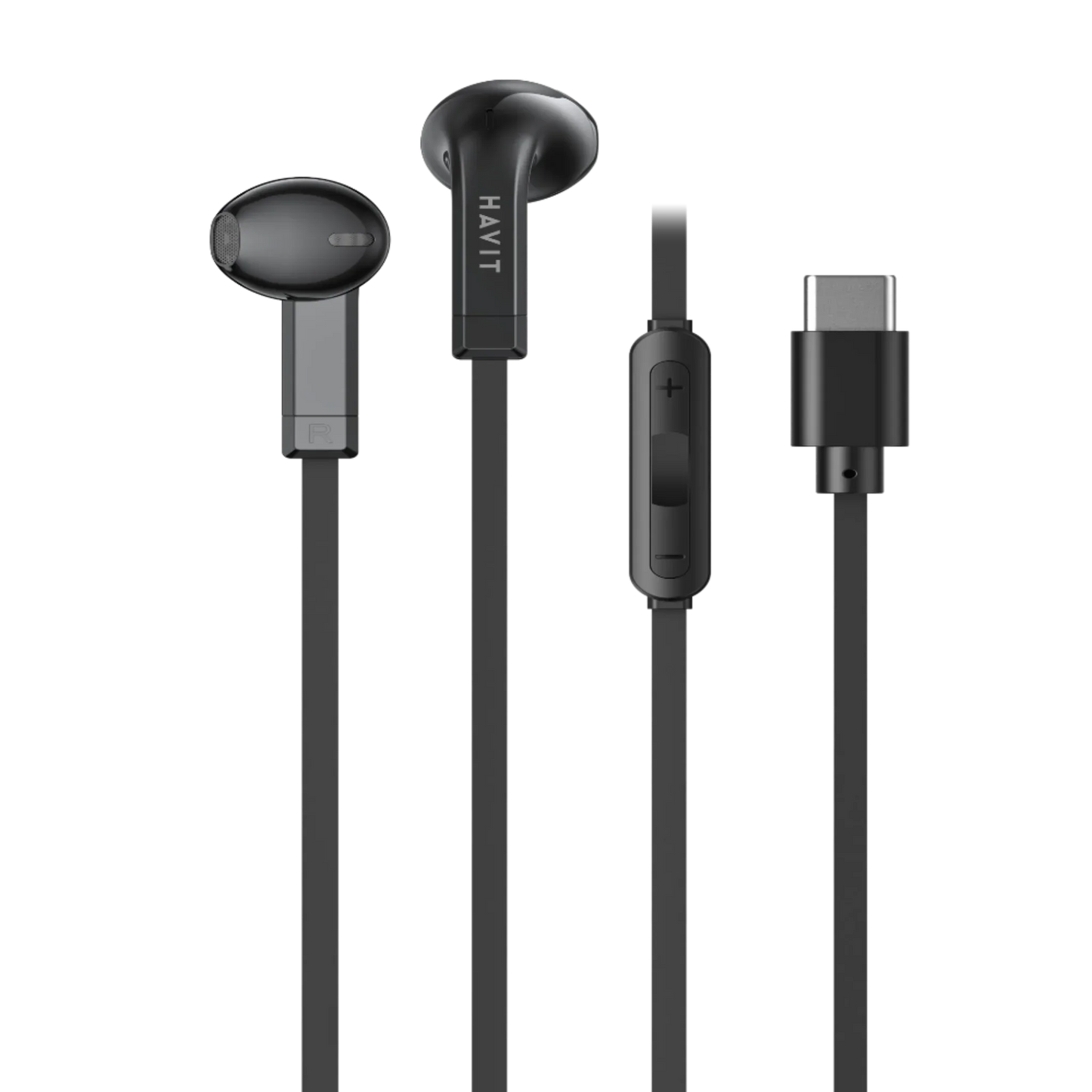 Havit E336C Sport Stereo Metal Bass Wired Earphones Type C | Best Price in Pakistan | dynsol.pk - dynsol